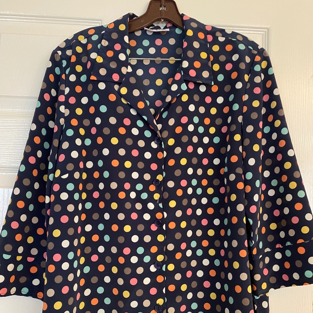 Pokadot blouse